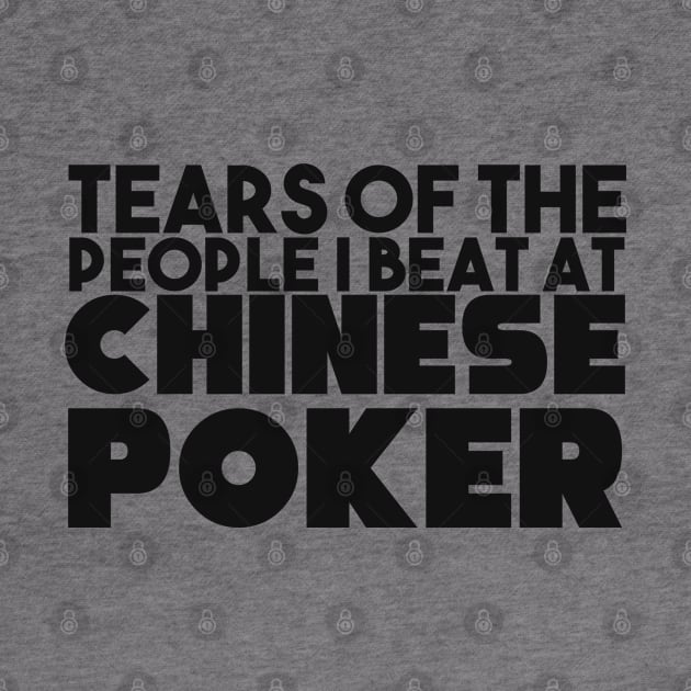 Chinese poker game. Perfect present for mother dad father friend him or her by SerenityByAlex